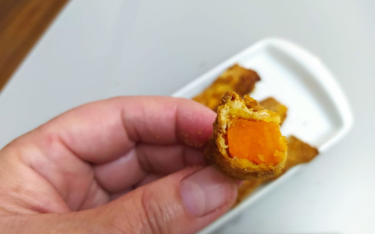 Receita de Cenoura Empanada na Airfryer
